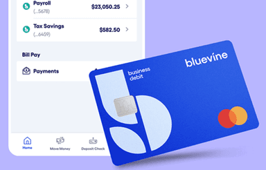 Image Cover for Business Bank Account with Bluevine