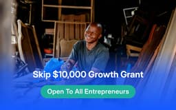Image to promote Skip $10,000 Growth Grant